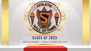 Somerville High School Athletics Hall of Fame Induction Ceremony 2023 [upl. by Anaylil240]