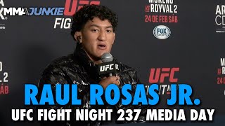 Raul Rosas Jr Talks Ricky Turcios Matchup Fighting in Mexico OMalley vs Vera 2 More [upl. by Enelia]