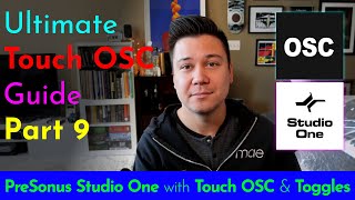 Connecting PreSonus Studio One amp Using Toggles Ultimate Guide to TouchOSC [upl. by Buckingham]