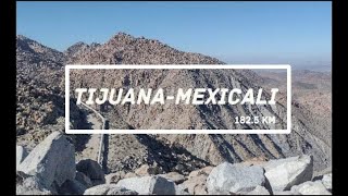 RUTA CARRETERA CUOTA DE VIAJE TIJUANA A MEXICALI  HIGHWAY  MEXICO [upl. by Ardnuek181]