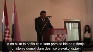 Dr Dobroslav Paraga o Novom svjetskom poretku [upl. by Attehcnoc]