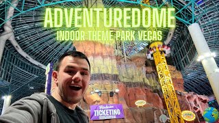 Adventuredome Las Vegas The ONLY Indoor Theme Park in Vegas Circus Circus Hotel [upl. by Aneehsyt992]