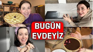 BUGÜN HER YER KAPALI ⚠️TART YAPIYORUZ🍨  DOLABIM ARTIK BİTİYOR🔨  aralog2023 26 [upl. by Ennyrb]