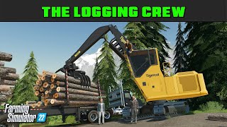 Were Allowed To WHAT  Logging Crew 150  Farming Simulator 2022  FDR Logging [upl. by Maryann666]