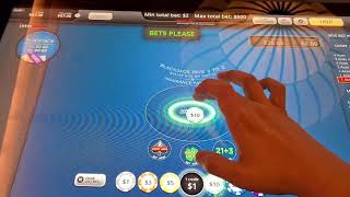 BlackJack Machine  ELECTRONIC BLACKJACK  EASY [upl. by Aliuqehs]