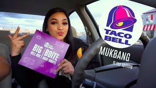 TACO BELL MUKBANG [upl. by Anneyehc946]