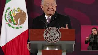 AMLO explica obra de libramiento de vías del tren en Nogales e Ímuris en Sonora [upl. by Noam]