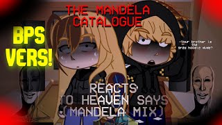 The Mandela Catalogue BPS reacts to HEAVEN SAYS NEW SERIES Part 2 [upl. by Yznyl]