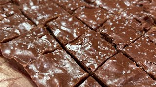 Salted Chocolate MapleNut Fudge [upl. by Eide]