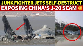 China’s Fighter Jets SelfDestruct Without Battle Exposing the J20 ‘Development’ Scam [upl. by Amimej901]