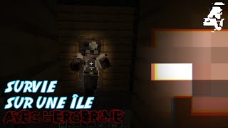 Herobrine invite ses amis  Survie sur une Île déserte S5 EP4 Minecraft [upl. by Dearr]