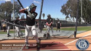 Manny Ramirez Jr Prospect Video OF East LA College [upl. by Hannej717]