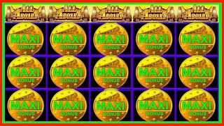 ★★JACKPOT HANDPAY★★500 BETS★★ALL ABOARD HIGH LIMIT SLOT MACHINE BUENO DINERO MUSEUM SLOTS KONAMI [upl. by Enotna259]