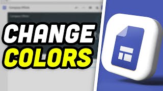 Google Sites How To Change Website Colors [upl. by Agnimod994]