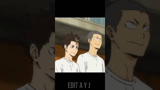 Nishinoya y tanaka edit anime animeedit edit haikyuu haikyuuedit nishinoya tanaka [upl. by Aryk]