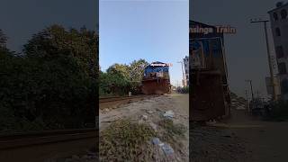 The train sped over the shaky track at a speed of 55  kmph bangladeshrailway train railway [upl. by Anirdnaxela446]