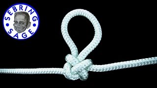 Knot Tying The Farmers Loop [upl. by Boff]