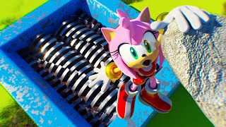 SHREDDING HANGING AMY quotSONIC CHARACTERSquot🏃‍♀️🤘  SIMSOFT PLANET [upl. by Aubreir]