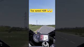 364 Top speed H2R ki bhai 😱😱 omg 😦 sambhal ke lala 🤩😎 youtubeshorts shorts [upl. by Lira883]