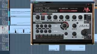 OBXTREME VST OBX 8 Voices Lite EXTENDED  Vintage Mode [upl. by Glen]