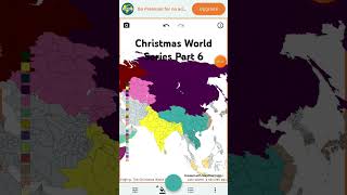 Christmas World Series Part 6 christmas xmas mapchart map geography countries empire festive [upl. by Noitna529]