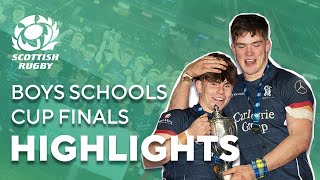 HIGHLIGHTS  Boys Schools Cup Final 202223 [upl. by Iveksarap595]