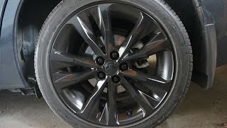 How To Make Plasti Dip Rims Look Glossy Works With Any Rims [upl. by Mientao]