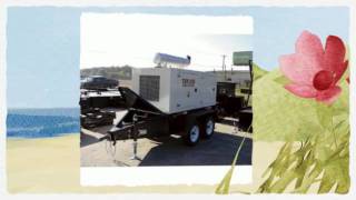 Taylor Mobile Generator Set  150 kW Model NT 150mp4 [upl. by Hamner]