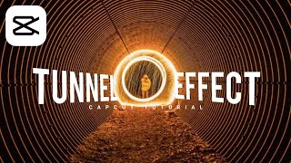 Tunnel effect in CAPCUT [upl. by Retrac]