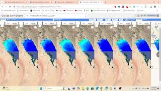 Monitoring of sea surface temperature chlorophyll Turbidity from 2005 to 2022 using MODIS imagery [upl. by Nastassia]