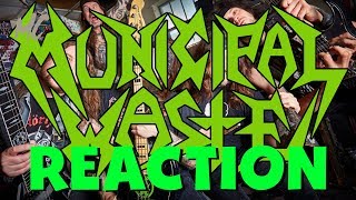 MUNICIPAL WASTE  Breathe Grease  REACTION  REVIEW by Metal Cynics [upl. by Heindrick630]