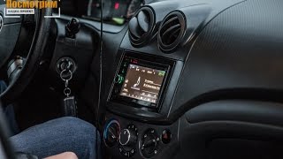 Chevrolet Aveo Шевроле Авео Автозвук SPL и SQ Обзор аудио системы на канале Посмотрим [upl. by Aidekal]