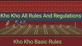 How to Play Kho Kho In proper way  Kho kho rules and regulations  Kho Kho Skills [upl. by Barncard]