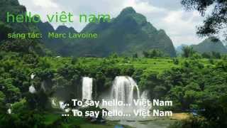 karaoke hello Việt Nam [upl. by Dnalrag878]