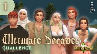 Sims 4 Ultimate Decades Challenge  Y1300  A Cursed Beginning [upl. by Adelric]