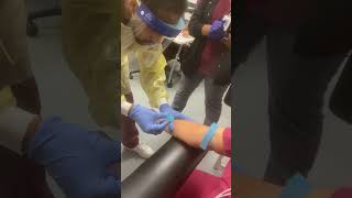 How to Venipuncture at American career college [upl. by Mordy]