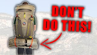 The BEST Way To Pack Your Tent For Backpacking [upl. by Kcolttam]