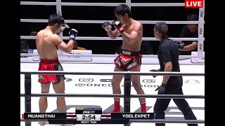 MUANGTHAI VS YODLEKPET MUAY THAI SUPER FIGHT Sep 23 2023 [upl. by Luckett]