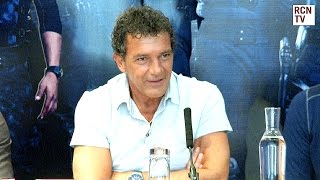 Antonio Banderas Interview  The Expendables 3 Premiere [upl. by Ecinej]