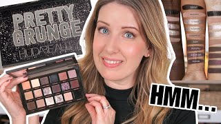 HUDA BEAUTY PRETTY GRUNGE OR PRETTY BORING 🥱🤔 [upl. by Bocoj]