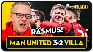 GOLDBRIDGE Best Bits  Man United 32 Aston Villa [upl. by Mansfield]