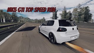 Assetto Corsa VW GOLF MK 5 GTI Top Speed Run [upl. by Naillil]