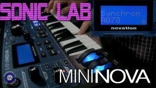 Novation Mininova Synthesizer  SonicLAB Review [upl. by Cyrie704]