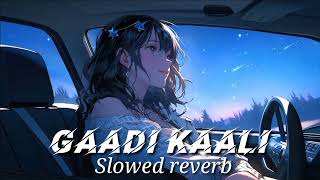 Gaadi Kaali Slowed reverbNeha Kakkar  Rohanpreet Singh  Raees [upl. by Whittemore]