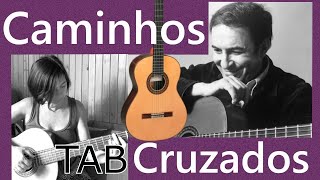 Caminhos Cruzados Tom Jobim Natalia Kiselyova solo on guitar [upl. by Zemaj314]