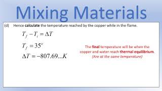 A Level Physics All Exam Boards Thermal Physics Thermal equilibrium [upl. by Wsan]