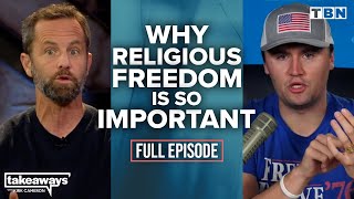 Charlie Kirk Practicing and Protecting Religious Freedom  FULL INTERVIEW  Kirk Cameron on TBN [upl. by Eicarg410]