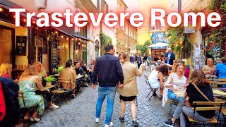 Rome Italy  Trastevere What Has Changed [upl. by Deadman]