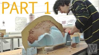 14 Scale Clay Model Timelapse Part 1 [upl. by Nywde102]