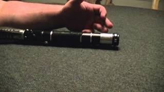 JKSabers Sithstalker rebuild  Vaders Vault Style [upl. by Ahseik]